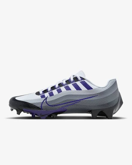 Nike Vapor Edge Speed 360 (Team) Muške Kopačke Crne Bijele Sive Ljubičaste | HR-84765MEBF