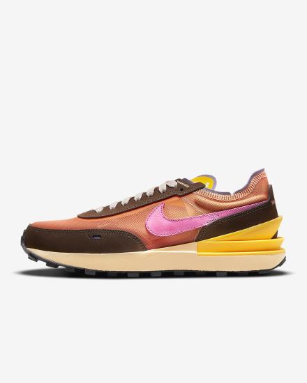 Nike Waffle One Ženske Tenisiće Narančaste Smeđe Zlatne | HR-40356QGKB