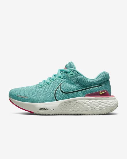 Nike ZoomX Invincible Run Flyknit 2 Road Ženske Tenisiće Tirkizne Roze Zelene Crne | HR-74962ODXN