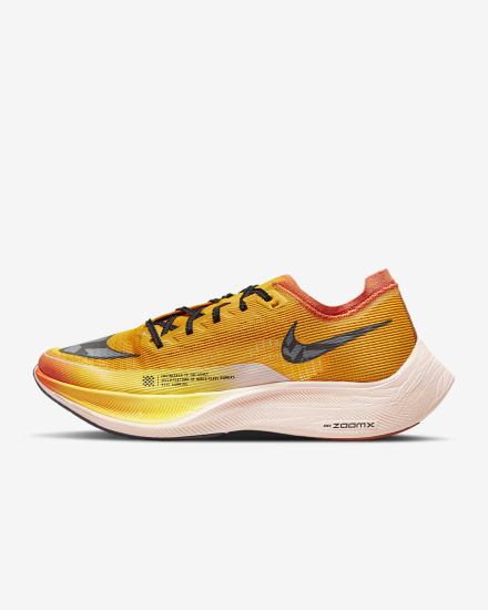 Nike ZoomX Vaporfly Next% 2 Road Muške Trkaće Cipele Zlatne Narančaste Crne | HR-31704NSEG