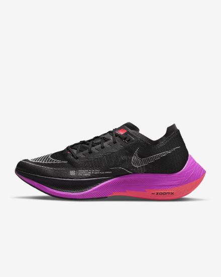 Nike ZoomX Vaporfly Next% 2 Road Muške Trkaće Cipele Crne Ljubičaste Sive Crvene | HR-91752LMAP